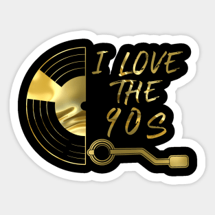 I LOVE THE 90S - COLLECTOR GOLD EDITION 3 Sticker